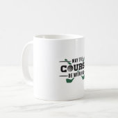 Mug Parcours Soyez Avec Vous Golf Golfer Drôle Cadeau (Devant gauche)