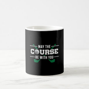 Mug Parcours Soyez Avec Vous Golf Golfing Funny