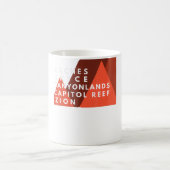 Mug Parcs nationaux de l'Utah Le Puissant Cinq Souveni (Centre)