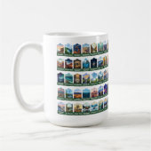 Mug Parcs nationaux des États-Unis d'Amérique USA (Gauche)