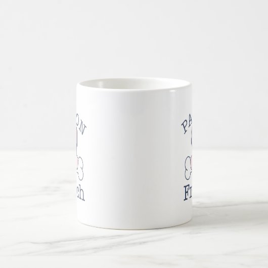 Mug Pardon de mon français (Centre)