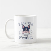 Mug Pardon de mon français (Gauche)
