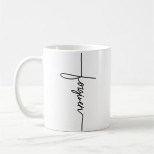 Mug Pardonné Jésus Christique Inspirant Hommes Wo Jeun