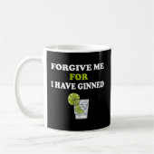 Mug Pardonnez-Moi Car J'Ai Ginn Gin Tonic Whiskey (Gauche)