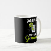 Mug Pardonnez-Moi Car J'Ai Ginté Hangover Gin Bender (Devant droit)