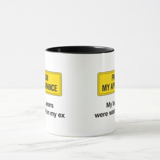 Mug Pardonnez mon aspect (Centre)