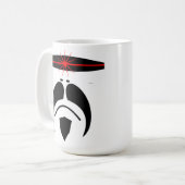 Mug pare-soleil de Cylon de moustache d'iRide (Devant gauche)