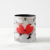 Mug Pareja de corazones enamorados (Centre)