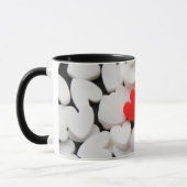 Mug Pareja de corazones enamorados (Gauche)