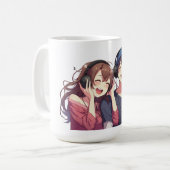 Mug Pareja Disfrutando Música Juntos (Devant gauche)