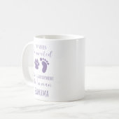 Mug Parent De Chien À Grand-Mère Humaine Promu Drôle (Devant gauche)