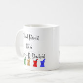 Mug Parent fier de cadeaux de PharmD (étudiant de (Devant gauche)
