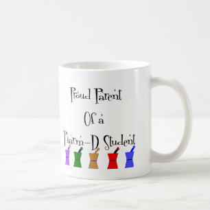 Mug Parent fier de cadeaux de PharmD (étudiant de