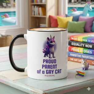 Mug Parent fier d'un chat gay