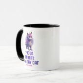Mug Parent fier d'un chat gay (Devant gauche)