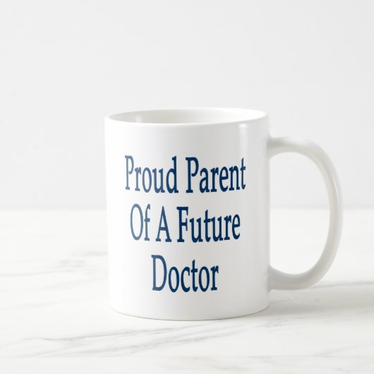 Mug Parent fier d'un futur docteur (Droite)