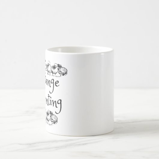 Mug Parentalité freerange avec design en avant-plan (Centre)