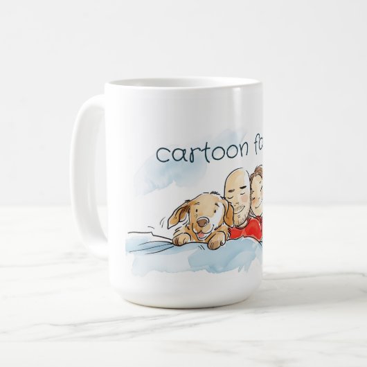Mug Parents de chiens (Devant gauche)