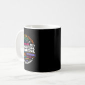 Mug Parents Teacher Ociation Pta Volunteer Coordinator (Devant gauche)