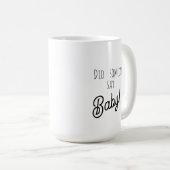 Mug Parents-to-be Faux Lace (Devant droit)