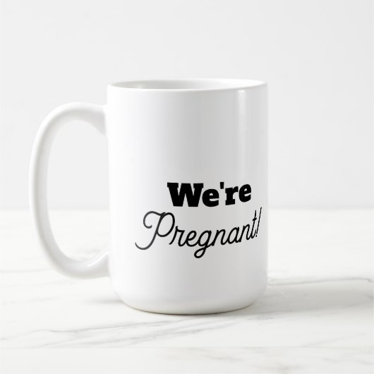 Mug Parents-to-be Faux Lace (Gauche)