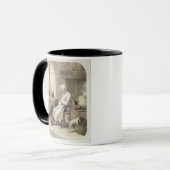 Mug Paresse dans la cuisine, d'une série de depi (Devant gauche)