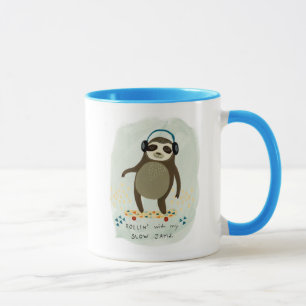 Mug Paresse de hippie   Rollin avec mes confitures