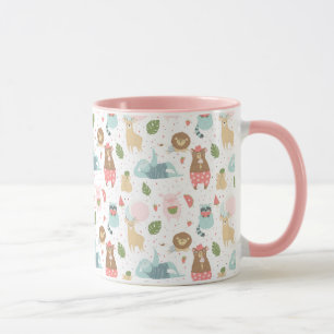 Mug Paresse et motif d'amis