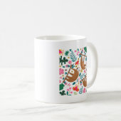 Mug paresse florale (Devant droit)