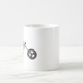 Mug Paresse lente sur un vélo rapide (Centre)