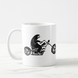 Mug Paresse lente sur un vélo rapide
