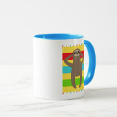 Mug Paresse sur la plage (Devant droit)