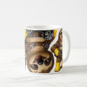 Mug Paresseux des écrous et boulons (Devant droit)