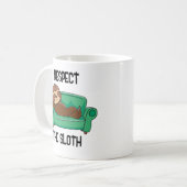 Mug Paresseux Drôle (Devant gauche)