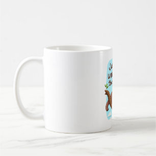 Mug Paresseux drôle sur un arbre � Venez à vendredi T-
