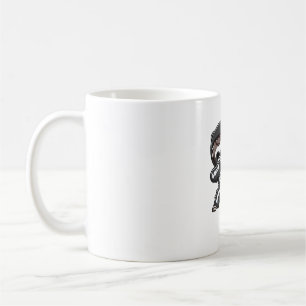 Mug Paresseux Halloween squelette Enfants Femmes Homme