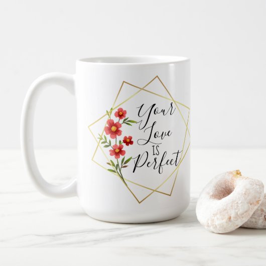 Mug Parfait Amour Latte (Avec donut)