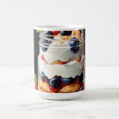 Mug Parfait aux fruits rouges dans un pot en verre (Centre)