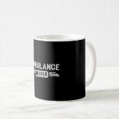 Mug Parfait Chauffeur Ambulance Param Urgence (Devant droit)
