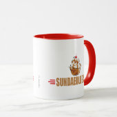 Mug Parfait drôle de crème glacée (Devant droit)
