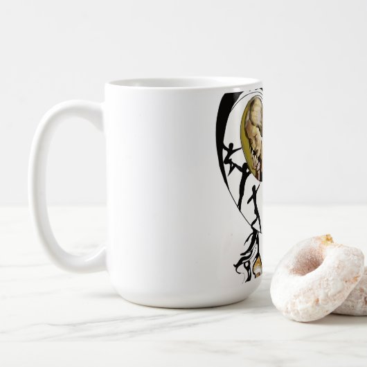 Mug Parfait Parfait Parfum Art numérique inspiré par l (Avec donut)