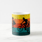 Mug Parfait pour les amateurs de vélo et d'aventure fa (Centre)