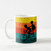 Mug Parfait pour les amateurs de vélo et d'aventure fa (Gauche)