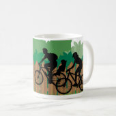 Mug Parfait pour les amateurs de vélo et d'aventure fa (Devant droit)