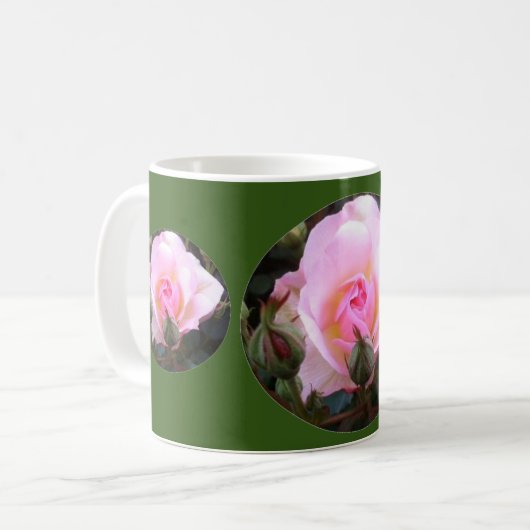 Mug Parfait Rose anglais (Devant gauche)