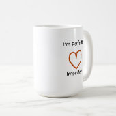 Mug Parfaitement imparfait (Devant droit)