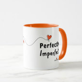 Mug Parfaitement imparfait 2B_11 oz (Devant droit)