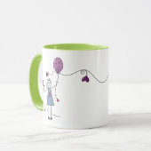 Mug Parfaitement imparfait ! A_Mug 11 oz (Devant gauche)
