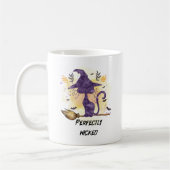 Mug Parfaitement Malin - Chat Sorcière Noire (Gauche)