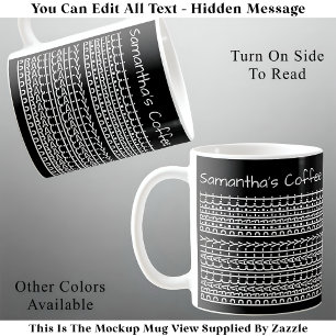 Mug Parfaitement Parfait & Message Caché 137WB